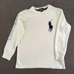 Lot of Polo, Burberry, Nike boys size 7 shirts